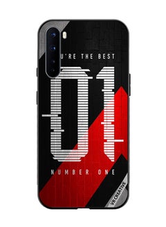 Protective Case Cover For OnePlus Nord Number One Design Multicolour