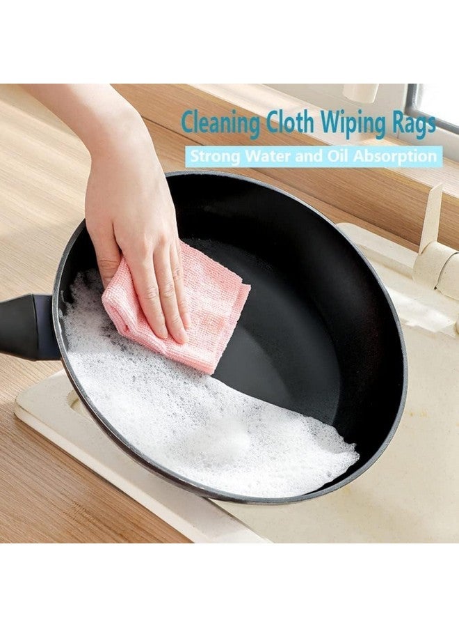 Even 20 Piece Reusable Microfiber Cleaning Cloth Set With Dispenser Box, Multi-Functional Cleaning Rags For Kitchen, Dishes, Windows, Cabinets, Faucets, Floor. Multicolor - Image 2