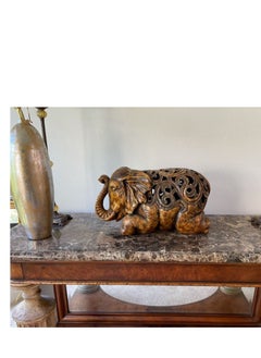 Vitacelli 1 pcs Ceylon Elephant Sculpture From Kinder Collection Austion Productions Resin  - Image 2