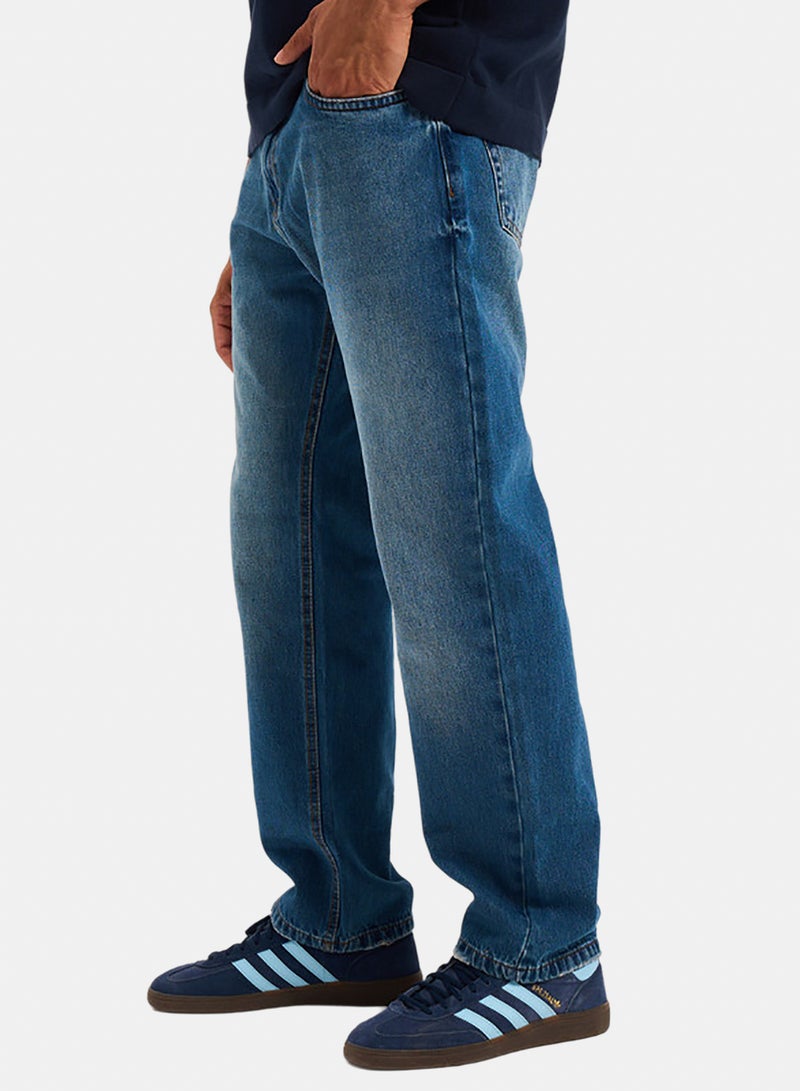 bowline Boy Friend Blue Jeans Pants - Image 2