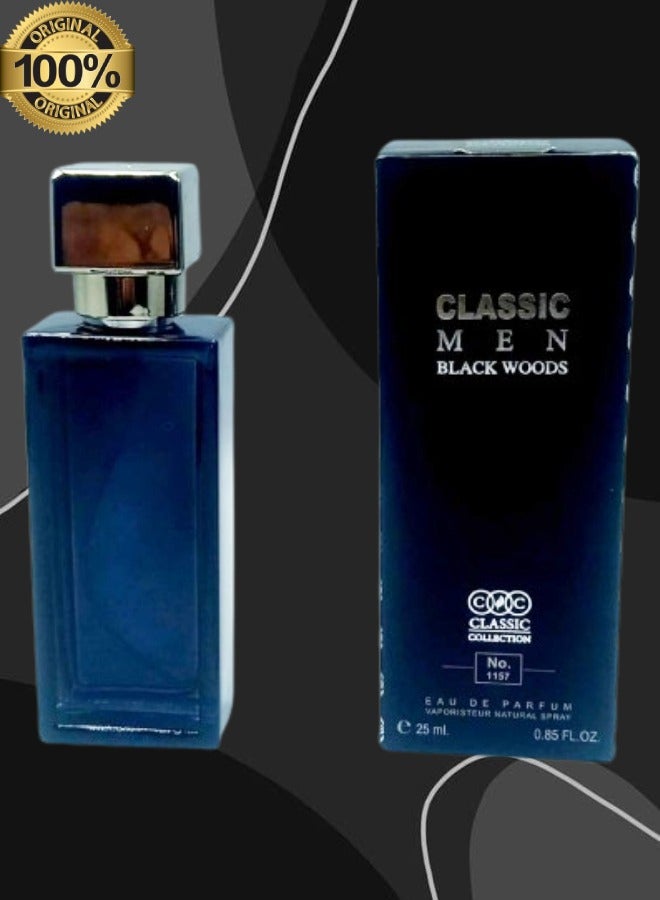 10 Pieces Classic Men Black Woods Perfume Number 1157 25ml EDP