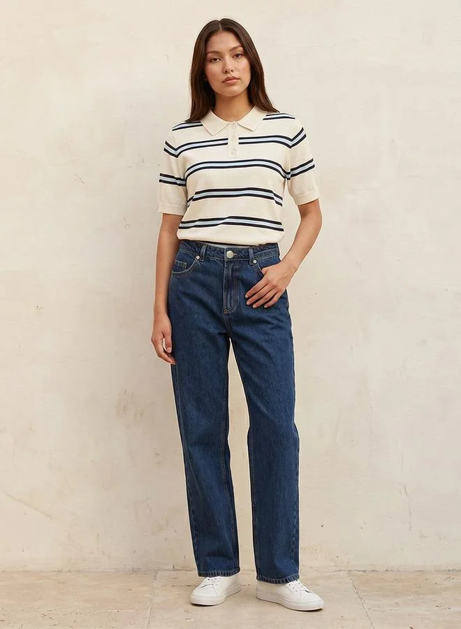 Lee Cooper BLUE LC VINTAGE STRAIGHT for Women | Best Price UAE