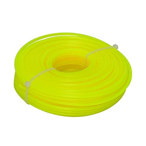 DGK® Nylon Rope for Brush Cutter and Grass Trimmer | 50 Meter 3.0 mm Square Type | Multi Colour| - Image 2