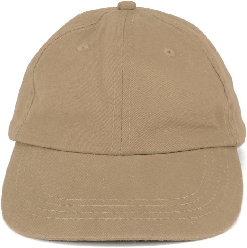 Armycrew Toddler to Youth Washed Chino 100% Cotton Twill Cap with Adjustable Strap - Image 2