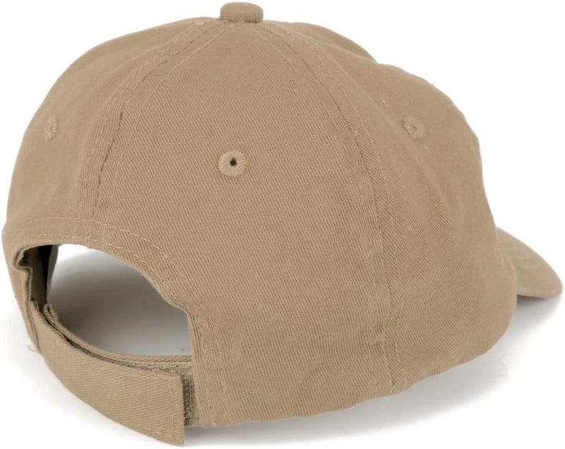 Armycrew Toddler to Youth Washed Chino 100% Cotton Twill Cap with Adjustable Strap - Image 3