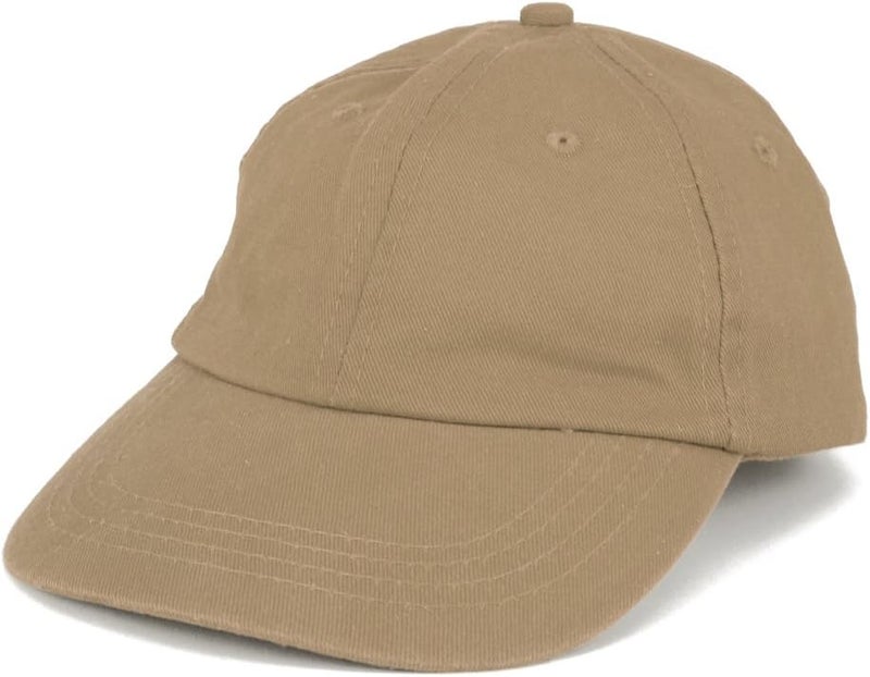 Armycrew Toddler to Youth Washed Chino 100% Cotton Twill Cap with Adjustable Strap - Image 1