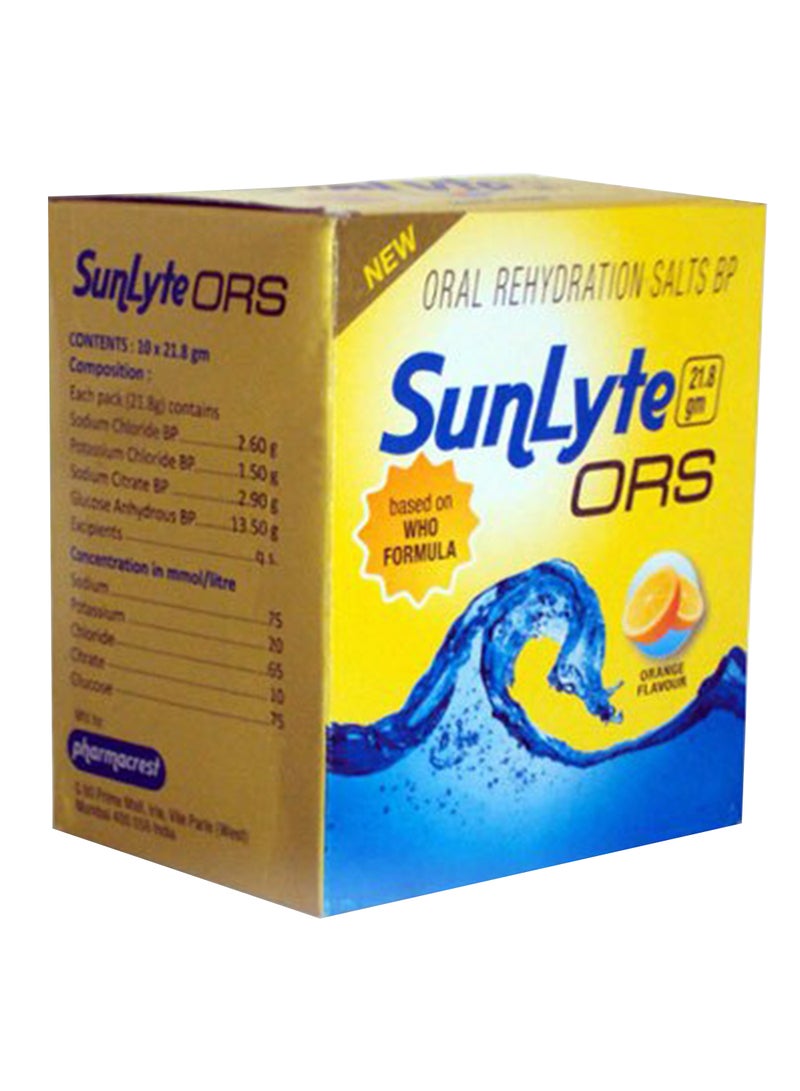Generic Sunlyte Ors Orange 21.8 Gm 10'S 