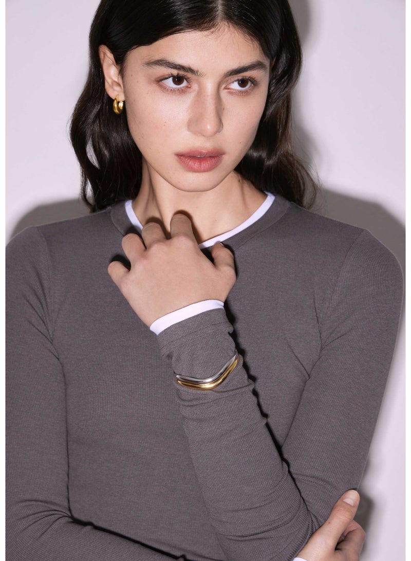 Raia Everyday Brilliance Hoops - S925 Silver Plated with Rhodium - Image 5