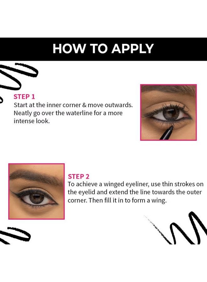 Nykaa Black Magic Kajal- Black - Image 4