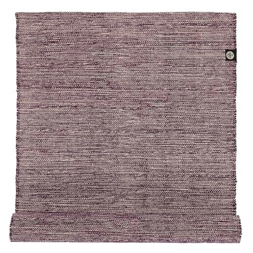 Manduka Shala Yoga Rug 71 Outdoor Yoga Meditation Foldable Machine Washable Natural Cotton Handmade 71 x 26 inches Indulge - Image 1