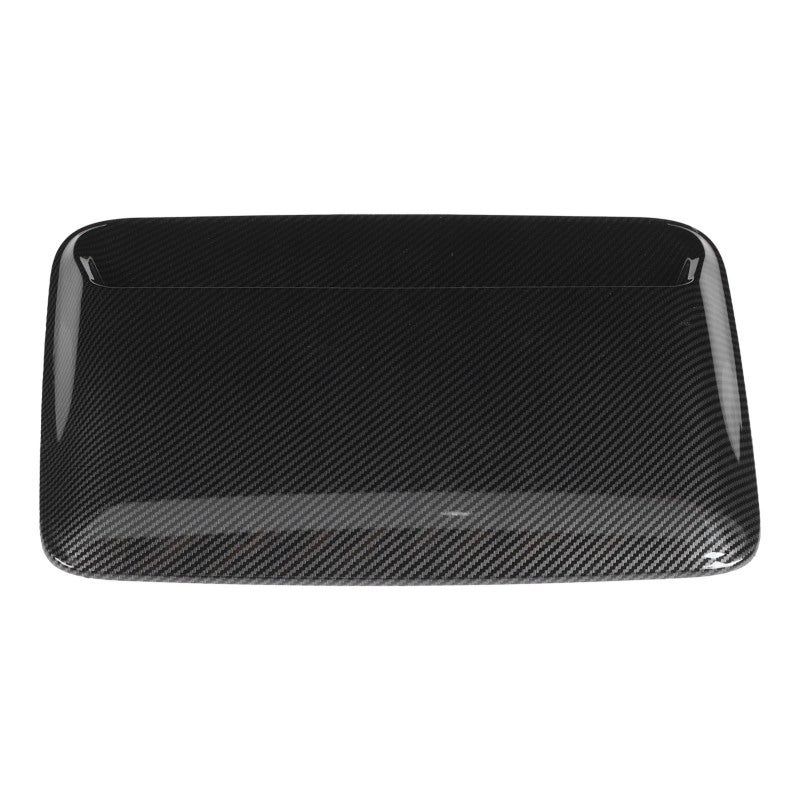 Hood Scoop Cover Carbon Fiber Universal + Bonnet Air Vent Grille - Dust-proof Design for Car Modification Sporty Look - Image 2
