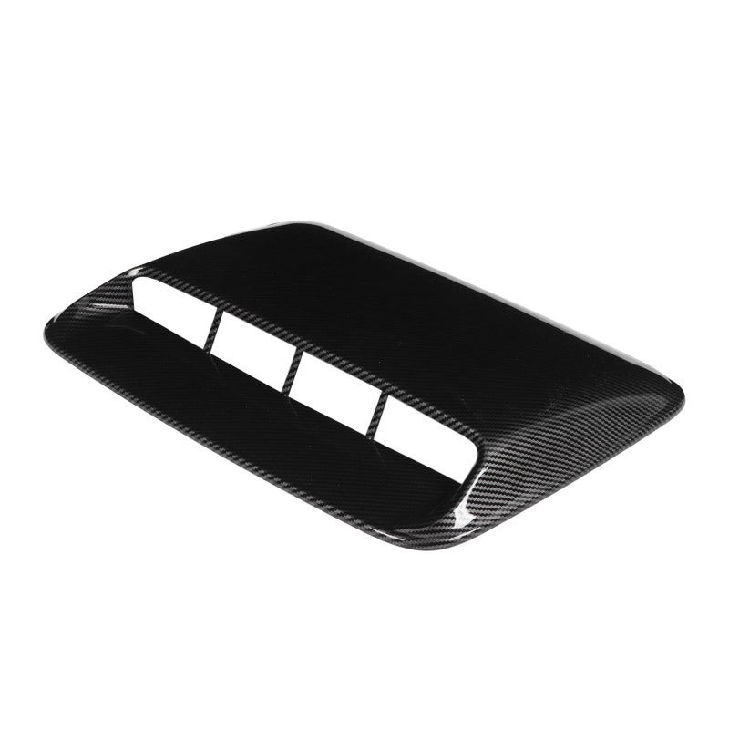Hood Scoop Cover Carbon Fiber Universal + Bonnet Air Vent Grille - Dust-proof Design for Car Modification Sporty Look - Image 5