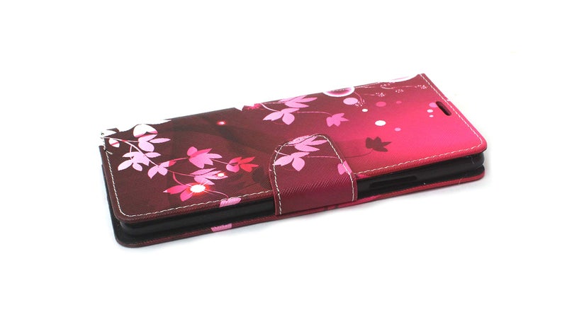 Arbuda flip Cover for Oneplus Nord CE 3 Lite 5G Designer Fancy Printed Wallet flip case Cover - Red Flower - Image 3