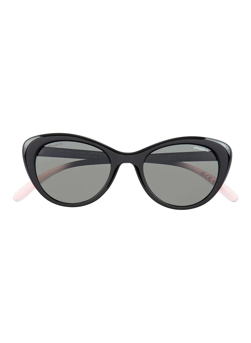 O'NEILL ONS-9011 Women Polarized Cat Eye Sunglasses Black 51 mm