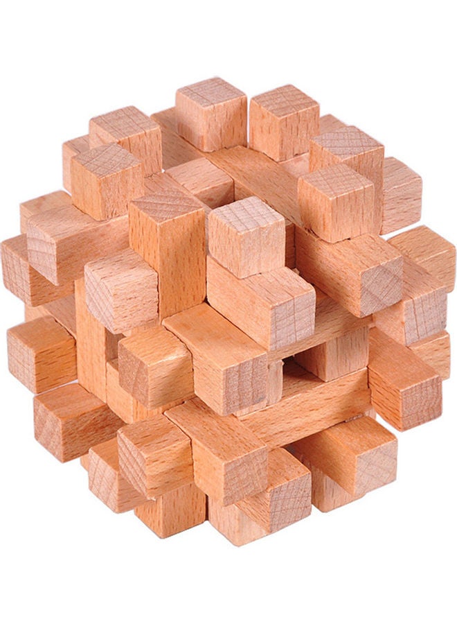 NIBEMINENT 9-Piece Wooden Interlocked Puzzles - Image 3