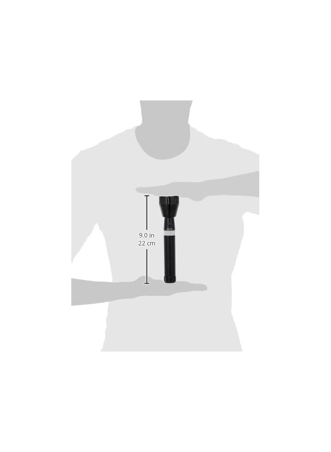 GEEPAS Rechargeable Led Flashlight 1800 Meters Range And High Beam Light 2 Hours Working With 2500 Mah Battery Ideal For Trekking Camping Power Cuts And More Black Gfl51030N - Image 5