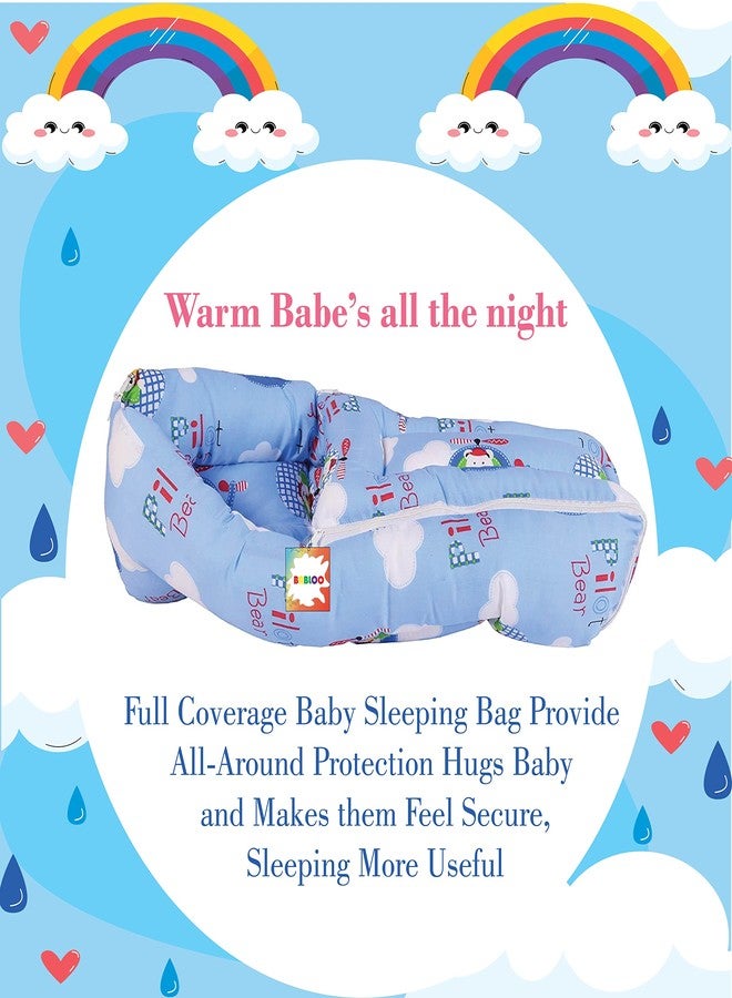 Babloo New Born Carry Bag Cum Baby Carry Bed (0-6 Months) Blue - Image 3