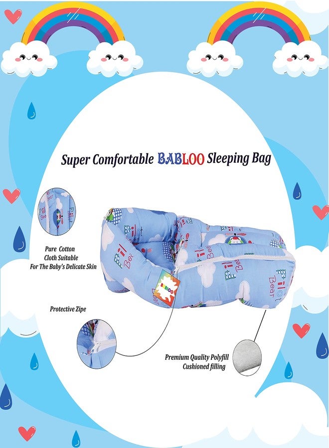 Babloo New Born Carry Bag Cum Baby Carry Bed (0-6 Months) Blue - Image 5