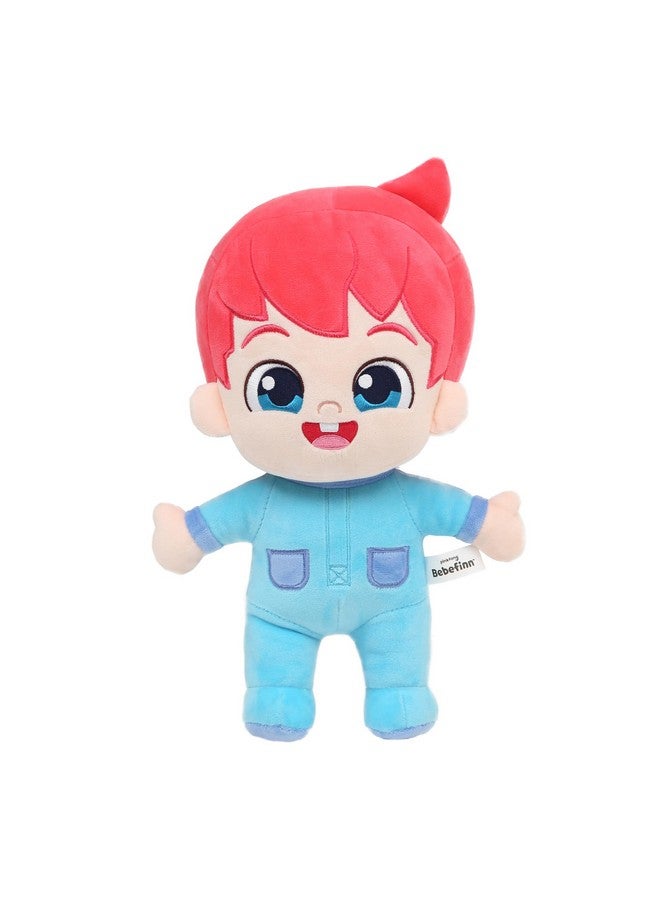 Pinkfong Bebefinn Plush Toy - 12" (30cm) Stuffed Doll | Soft Cuddly Plush for Toddlers | Interactive Bebefinn Toy | Perfect Birthday, Holiday for Boys & Girls - Image 2