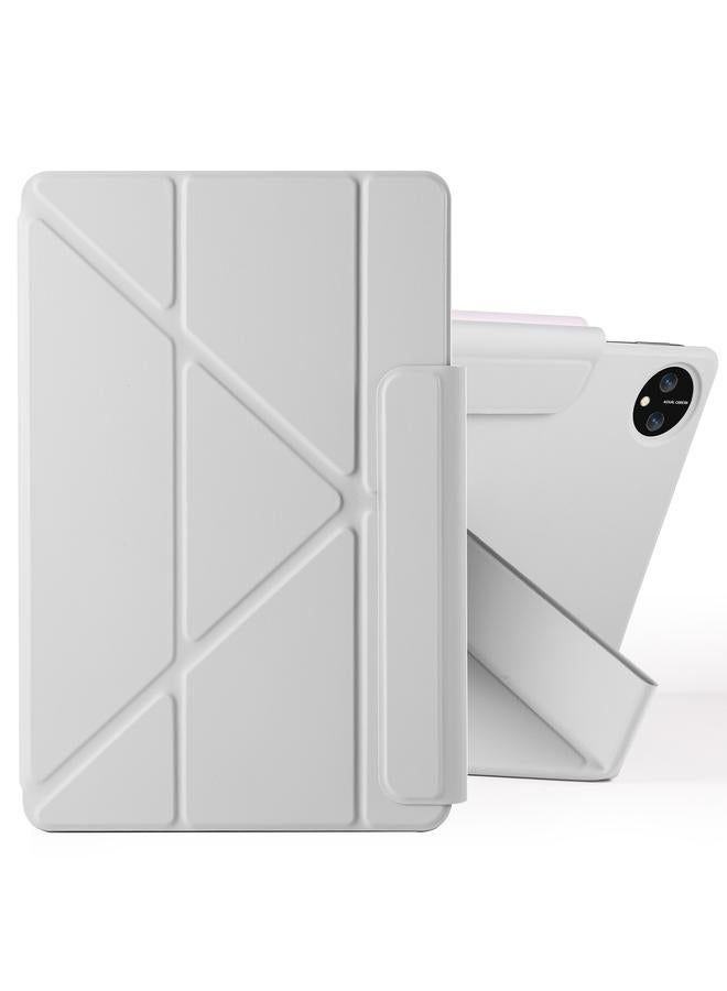 Zaboon Case For Honor MagicPad 2 12.3 Fixed Buckle Magnetic Deformation Leather Tablet Case - Image 1