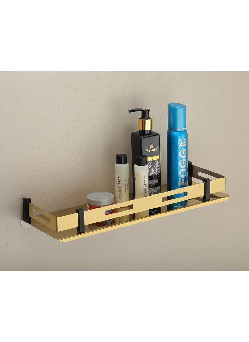 iSTAR iSTAR Stainless Steel Bathroom Shelf/Kitchen Shelf/Bathroom Shelf and Rack/Bathroom Accessories Silver Stainless Steel Wall Shelf  - Image 2