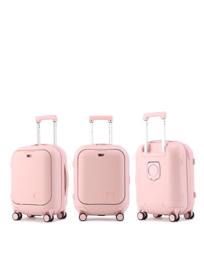Skycare - Skycare Carry On Luggage - Durable Hardside Suitcases with USB Front Laptop Pocket, Aluminum Frame, and TSA Lock - Available in 18"/20"/24" - Image 1