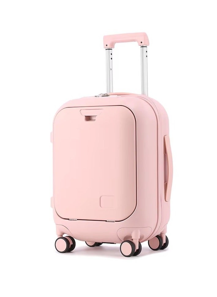 Skycare Carry On Luggage - Durable Hardside Suitcases with USB Front Laptop Pocket, Aluminum Frame, and TSA Lock - Available in 18"/20"/24" - Image 1