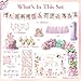 LANGASQUE Fairy First Birthday Decorations 167Pcs Floral Fairy Themed 1st birthday Party Decorations Include Banner Balloon Arch Kit Boxes Backdrop Cake Topper Paper Tassels for Birthday Party Decorations - Image 4