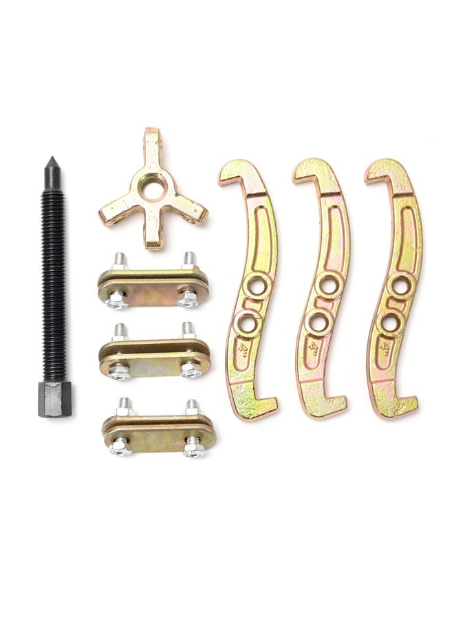 LAWAZIM 3-Jaws Gear Puller - 4inch - Adjustable Puller with Reversible Jaws and 2-Jaw Configuration - for Gear, Bearing, Pulley, and Bushing Removal - Manual Tool for Automotive Repair & Maintenance - Image 2