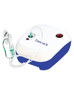 Control D Neb112 Respiratory Nebulizer With Complete Kit For Kids & Adults Nebulizer (White, Blue)  - Image 2