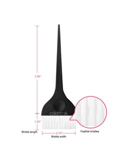 Extra Wide Hair Color Brushes, 3 Inch Bristle Width Cuts Application Time, Firm Bristles, 1 Extra Wide Brush With Ultra-Soft Feather Bristles, Sustainable Wheat Fiber Handles - pzsku/Z68F89EB26F4B6DBC6037Z/45/_/1734182832/9aa8f21f-581f-4532-9960-568c40a5b9e6