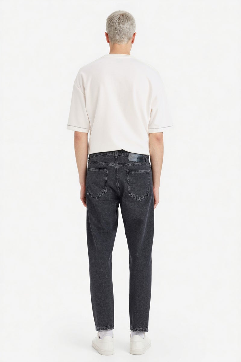 DeFacto Grey Man 90's Slim Fit Jeans Casual - Image 5