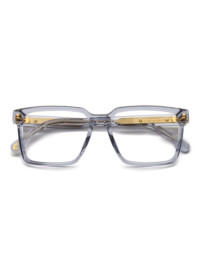 Men's Rectangular Shape Acetate Sunglasses VICTORY C 04  43 - Lens Size: 42.5 Mm - Grey