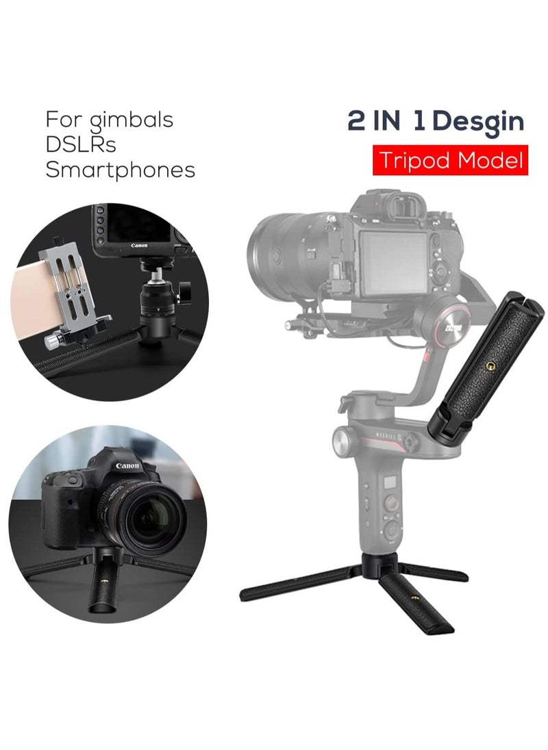 KASTWAVE - Extended Handle Grip/Tripod 2 in 1 for DJI Ronin-S, Zhiyun WEEBILLs, Zhiyun Crane, Desktop Tabletop Tripod Stand for DSLR Cameras - Image 1