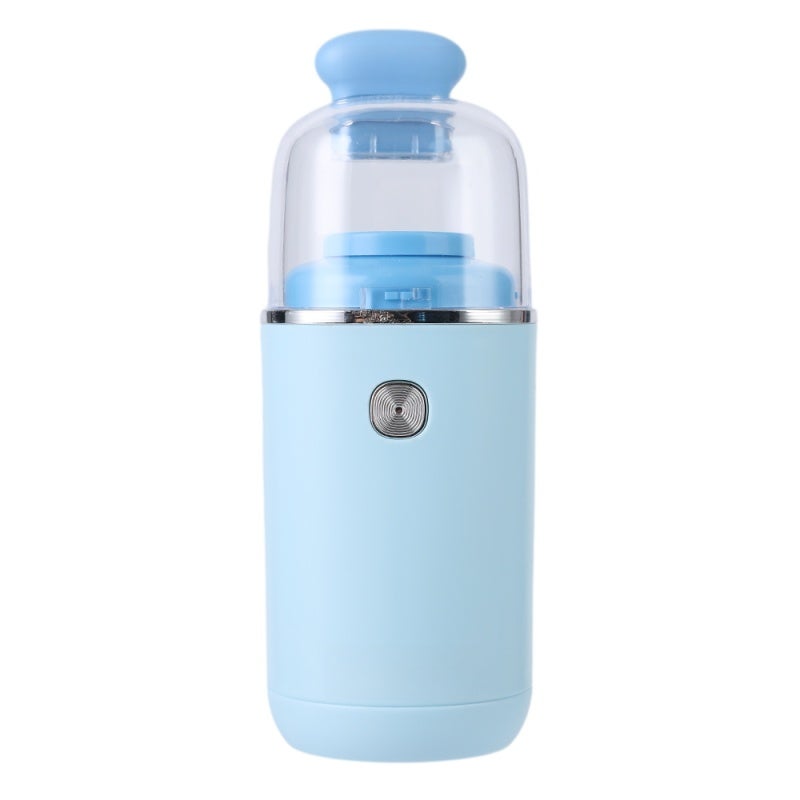 tenwin Mini Desk Vacuum Cleaner with 600mAh Rechargeable Battery, 2 Suction Levels, Quiet 60db Operation, Flat Nozzle Brush Heads, Built-in Storage Box for Home Office Desk Cleaning - Image 1