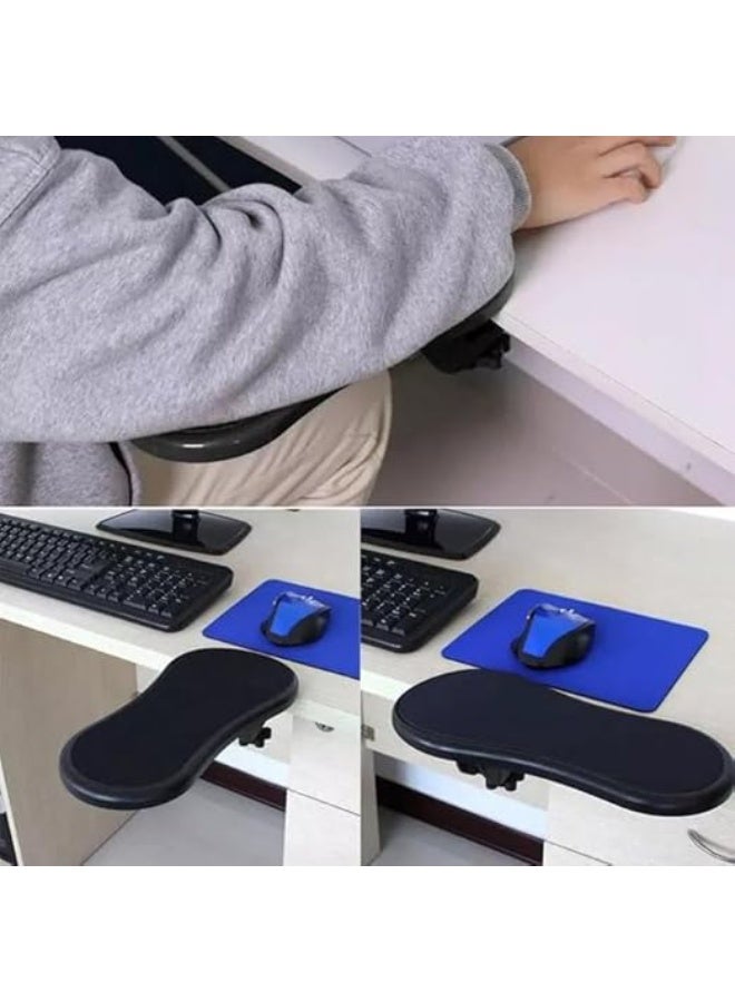 مسند للذراعين واليدين يُثبّت على كرسي المكتب لتوفير الراحة أثناء استخدام الكمبيوتر - Image 1