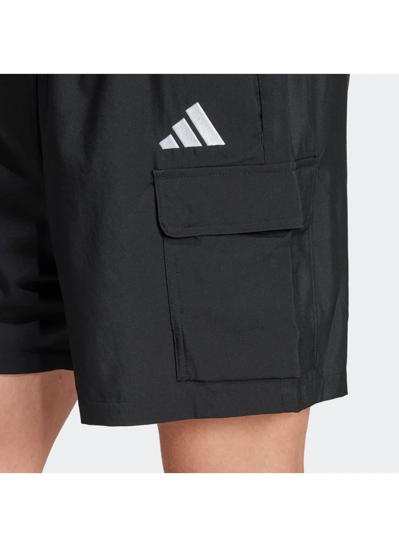 Adidas Essential Small Logo Cargo Chelsea Shorts