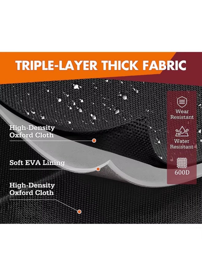 RVETEE Tool Belt Bag with Back Hook for Tool Pouch Electrician Tools Organizer - Image 4