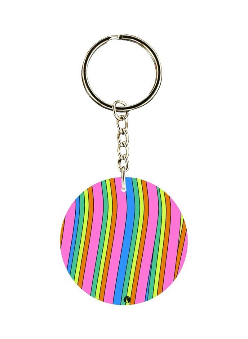 RKN Printed Plastic Keychain