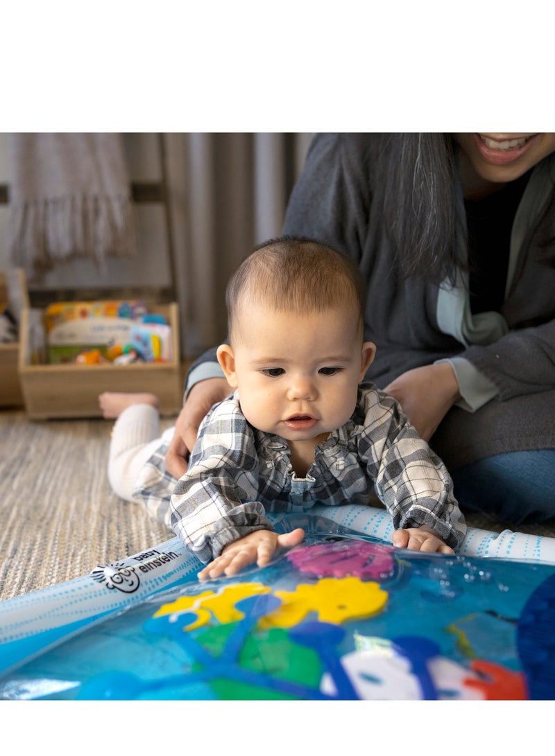 Baby Einstein Opus’s Ocean of Discovery Tummy Time Water Mat, Play mat, Seated play and tummy time, Newborn and Up - Image 4