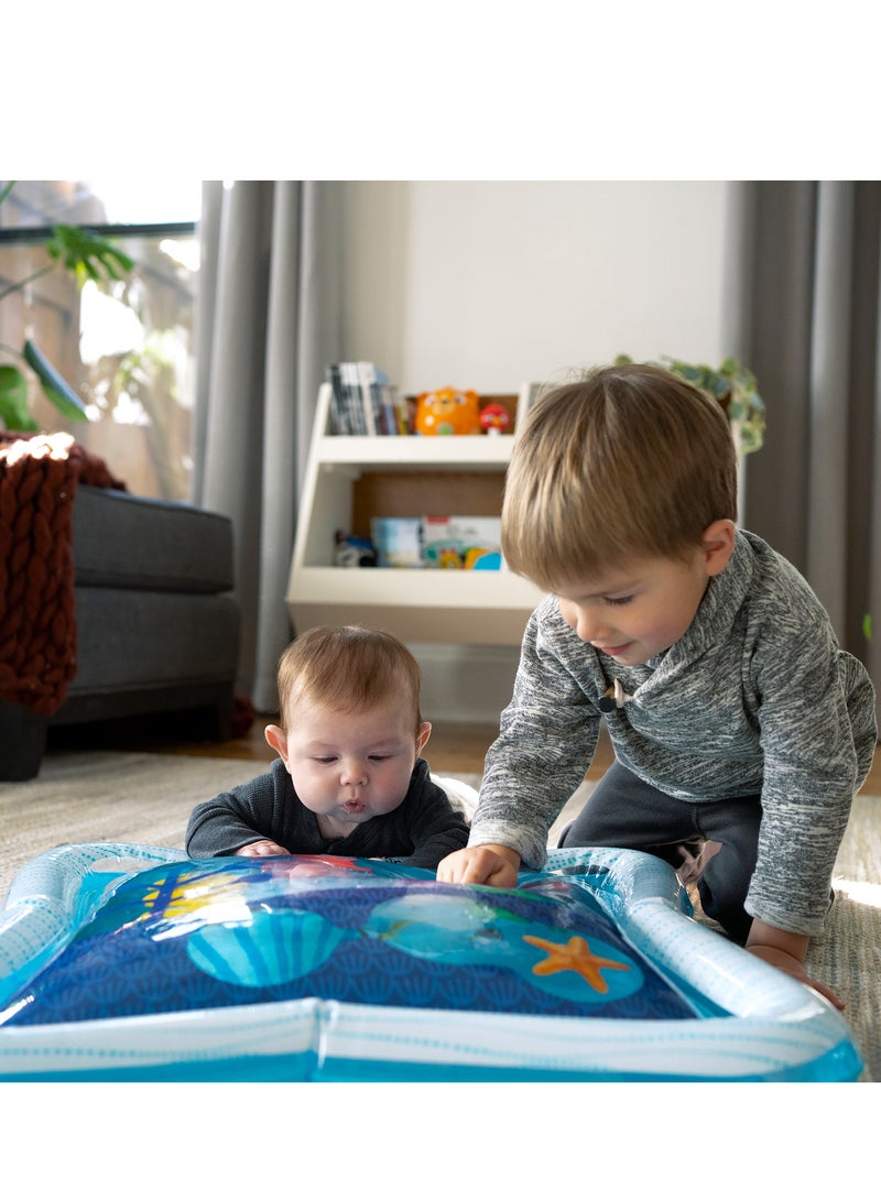 Baby Einstein Opus’s Ocean of Discovery Tummy Time Water Mat, Play mat, Seated play and tummy time, Newborn and Up - Image 5