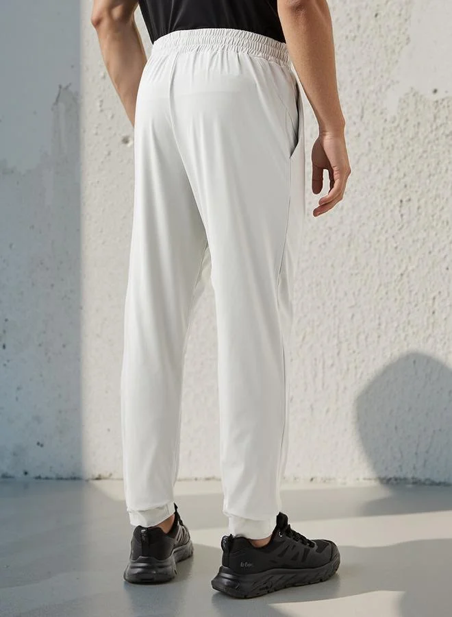 ADOT by Splash Regular Fit Joggers with Drawstring Closure and Pockets