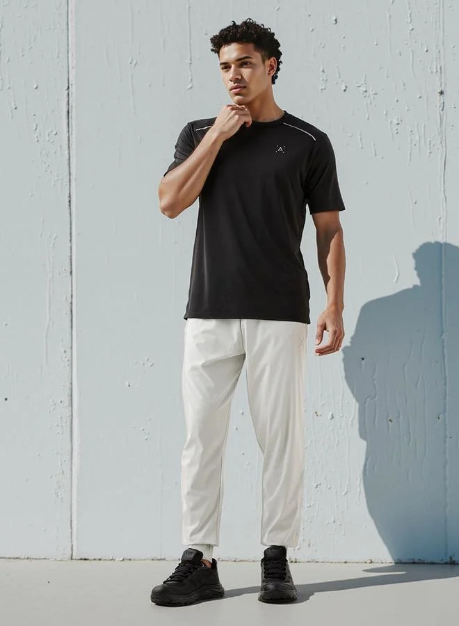 ADOT by Splash Regular Fit Joggers with Drawstring Closure and Pockets