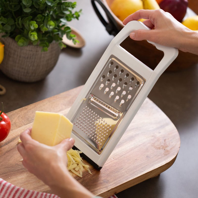 Chef Craft Select Stainless Steel Grater, 5 x 11 inch 1 piece, White - Image 3