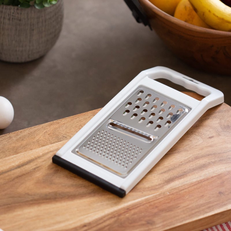 Chef Craft Select Stainless Steel Grater, 5 x 11 inch 1 piece, White - Image 4