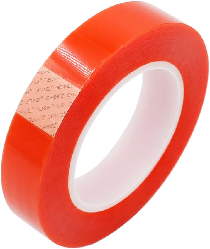 GENNEL 30mm Clear Double Sided Strong Adhesive PET Tape for Laptop Cellphone LCD Screen Repair - Image 2