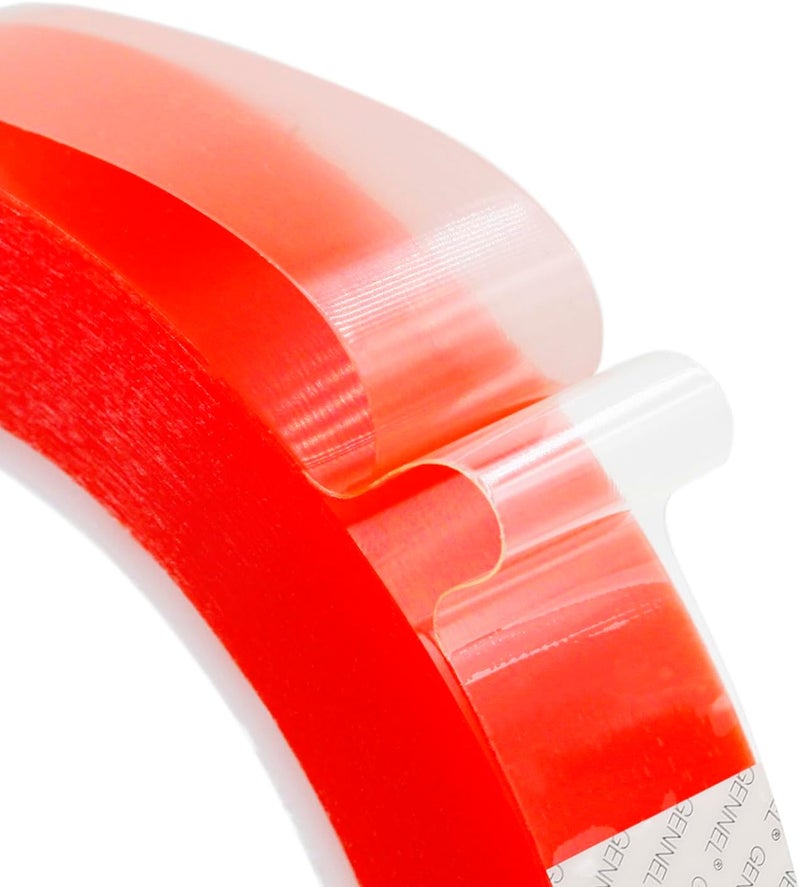 GENNEL 30mm Clear Double Sided Strong Adhesive PET Tape for Laptop Cellphone LCD Screen Repair - Image 1