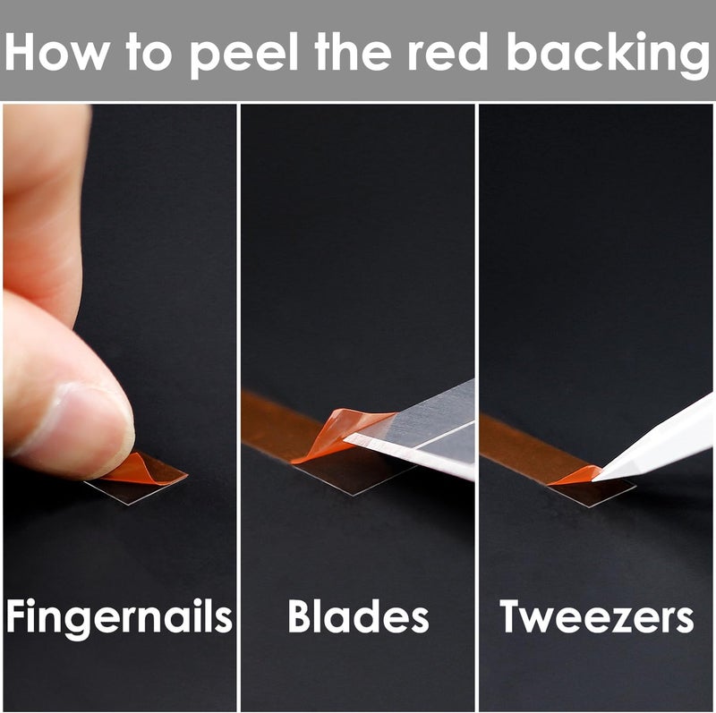 GENNEL 30mm Clear Double Sided Strong Adhesive PET Tape for Laptop Cellphone LCD Screen Repair - Image 3