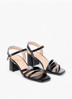 Celeste Womens Block Heel Sandals With Buckle Closure  - Image 2