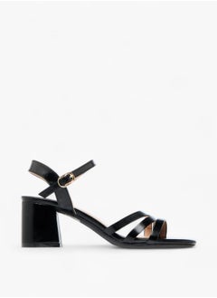 Celeste Womens Block Heel Sandals With Buckle Closure  - Image 3
